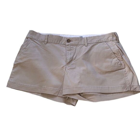 Old Navy Tan Chino Shorts Size 10 - Picture 1 of 4